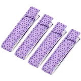 Kuchen-Back-Isolierstreifen | Backstreifen Aus Baumwolltuch | 4 Stück Gleichmäßige Backform-Streifen, Wärmeisolierende Backstreifen, Verhindern Kuchenkrönungsstreifen, Baking Studio Kuchenstreifen