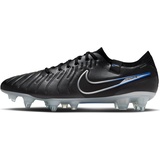 Nike Tiempo Legend 10 Elite Sg-Pro Ac Fußballschuh, Schwarz Blau Black Chrome Hyper Royal, 42