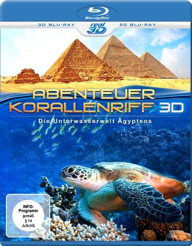 Abenteuer Korallenriff 3D - Die Unterwasserwelt Ägyptens (3D & 2D Version) [3D Blu-ray] (Neu differenzbesteuert)