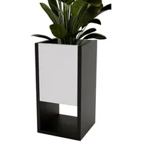 Raumhirsch furniture Blumenkasten, Weiß, 23x45x23 cm, Wohnzimmer, Wohnzimmertische, Blumenständer