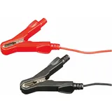 ELMAG Ladekabel inkl. Polklemmen rot/schwarz, L=0,5m