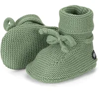 Sterntaler Strick-Schuhe, Grün, 14