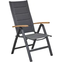 LC Garden Unicamo Klappsessel 60 x 75 x 112 cm anthrazit