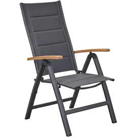 LC Garden Unicamo Klappsessel 60 x 75 x 112 cm anthrazit