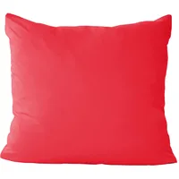 H. G. Hahn Kissenbezug Jersey rot, 15 x 40