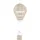 Beliani Wandobjekt Ballon Bemba Rattan 60 cm Naturfarben