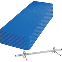 Sport-Thieme Gymnastikmatten-Set Fit & Fun"", Blau