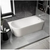Bernstein Nora Corner Halbfreistehende Badewanne 170 x 80 cm
