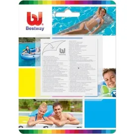 BESTWAY Bestway® Selbstklebende Reparaturflicken 6,5 x 6,5 cm, 10 Stück