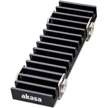 Akasa Gecko Pro, Solid-State-Laufwerk Kühlkörper/Radiator Schwarz 1 Stück(e) A-M2HS02-BK