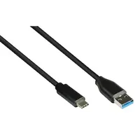 Good Connections USB-A auf USB-C 0,5 m Schwarz