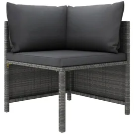 vidaXL Gartensofa 65 x 64 x 32 cm Grau
