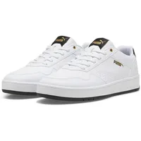 Puma Court Classic Herren Puma White-Puma Black-Puma Gold 41