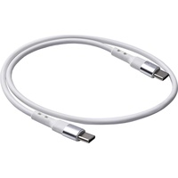 Akyga USB-Kabel USB-C® Stecker, USB-C® Stecker 0.50m Weiß AK-USB-39