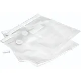 Laica VT3522 Wiederverwendbare Vakuumbeutel für Lebensmittel, Packung mit 10 Beuteln im Format 20 x 23 cm und 10 Beutel im Format 26 x 35 cm