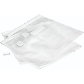 Laica VT3522 Wiederverwendbare Vakuumbeutel für Lebensmittel, Packung mit 10 Beuteln im Format 20 x 23 cm und 10 Beutel im Format 26 x 35 cm
