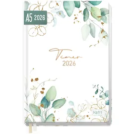 Häfft Buchkalender A5 Blattgold 2026