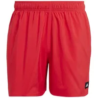adidas Solid CLX Short-Length, Badeshorts Herren Shorts, rot - 2XL