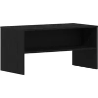 VidaXL TV-Schrank Schwarz Eiche-Optik 80x40x40 cm Holzwerkstoff