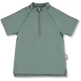 Sterntaler Badeshirt kurzarm uni, Größe 92 in mattgrün, mattgrün