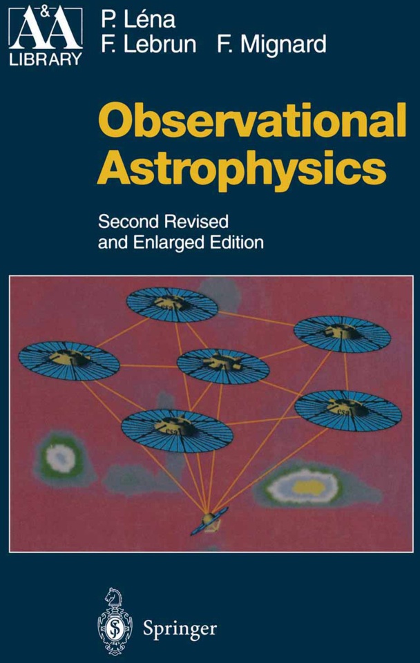 Observational Astrophysics - Pierre Lena  Francois Lebrun  Francois Mignard  Kartoniert (TB)