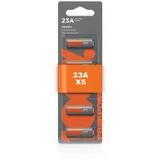 Batterien 23 A, 12 V, MN21, 5 Stück, 100 % Peakpower Alkaline-Batterien | Langlebig, Sehr Leistungsstark, 23 A, A23, 23AE, MN21, V23GA
