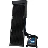 Lian Li LIAN HSLCD36NB - Lian Li Hydroshift LCD 360 ARGB WaKü, Fanless, schwarz