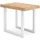 SKRAUT HOME Konsolentisch 140x90x73cm Eiche und weiß