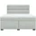 vidaXL Boxspringbett 180 x 200 cm Hellgrau