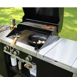 GrandHall Premium G3 Island Gasgrill schwarz