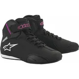 Alpinestars Stella Sektor Motorradschuhe - Black / Fuchsia - EU 40
