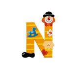 Trudi 81750 - Buchstabe Clown N (farblich sortiert)