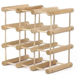 Proregal Weinregal 36 x 36 x 24 cm Beige