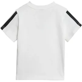 adidas Kinder Sportanzug Essentials Kids T-Shirt-Set schwarz|weiß 12-18 M