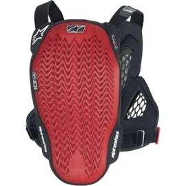 Alpinestars Brustprotektor A-6 Plasma XL Schwarz / Rot