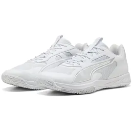 Puma Accelerate Pro 4 Hallenschuhe, Unisex, Puma weiß 46