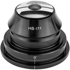 XLC Unisex – Erwachsene Comp A-Head-Steuersatz HS-I11 1 1/8-1.5 Zoll Tapered semi integriert Zubehör, schwarz, One Size