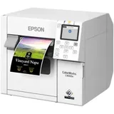 Epson ColorWorks C4000, Mattschwarze Tinte, Cutter, ZPLII, USB, Ethernet