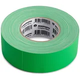 Manfrotto Chroma Key Green Gaffer Tape 50mm x 50m, Qualitätsband, Ultrastarker Halt, Geeignet für Keying Technik, StudioLink, Panoramahintergrund, LL LB7966