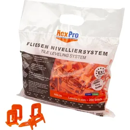 hexpro Nivelliersystem 2mm 1 Set
