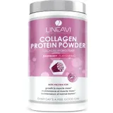 LINEAVI Kollagen Proteinpulver - 400g - Himbeere