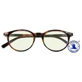 I NEED YOU BLUEBREAKER Panto, G28100, havanna, UV400, 40% bluelight Absorption, HMC, 0.00 dpt, braun