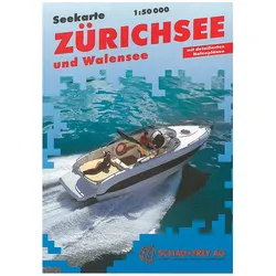 Zürichsee & Walensee See-Karte