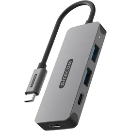 Sitecom USB-C-auf-USB-A- oder USB-CHub