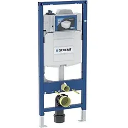 Geberit Duofix Wand-WC-Element 111025001 BH 120cm, 2 Wasseranschlüsse, mit Sigma UP-Spülkasten 12 cm