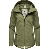 Ragwear Outdoorjacke "Monade Übergang", Damen, Gr. XL (42), gelb (gelbgrün), Obermaterial: 100% Polyester.
