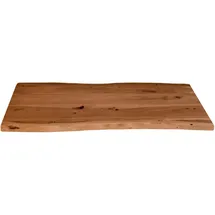 möbelliebling Tischplatte Baumkante Akazie Nuss 80 x 40 cm