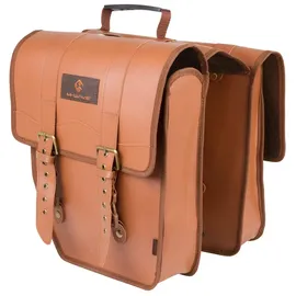M-Wave Amsterdam Double L Gepäckträgertasche 15 l braun