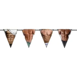 Sixpack Boys Wimpelkette 6m