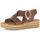Gabor Plateau-Sandaletten Damen Braun 42,5